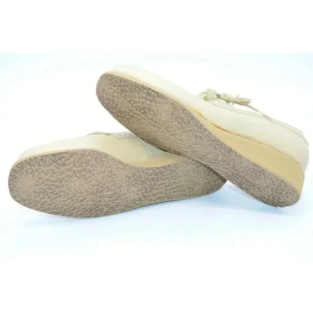P. W. Minor Orthopedic Beige Lace Up Comfort Shoe